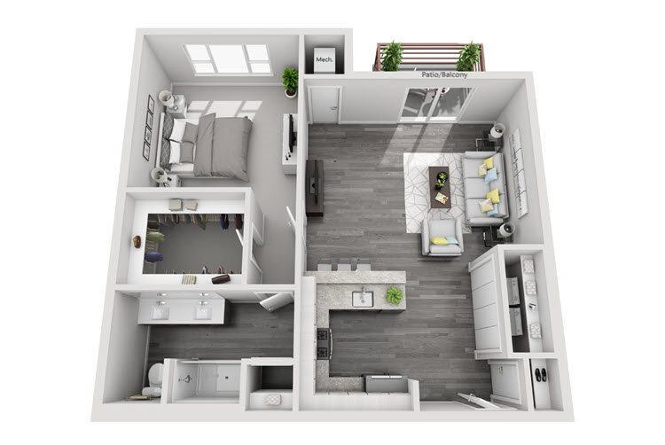 1ba1bd - 3D 3D floorplan of 1ba1bd